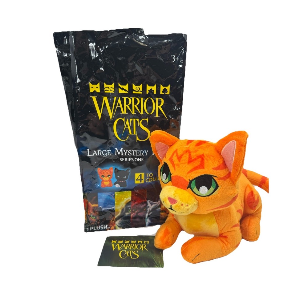 Warrior Cats FIRESTAR Large Mystery Plush 15" Series 1 BRAND NEW